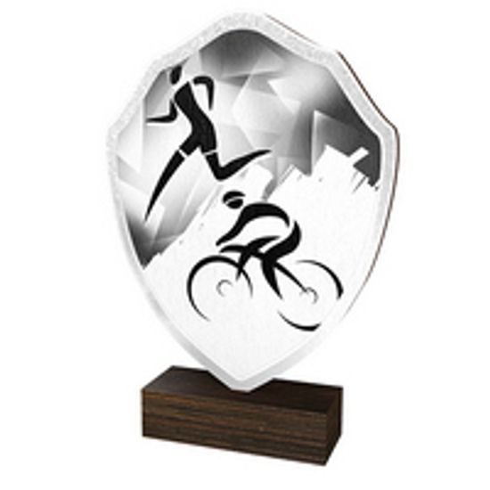 Dřevěná plaketa TFRW192 | Duatlon