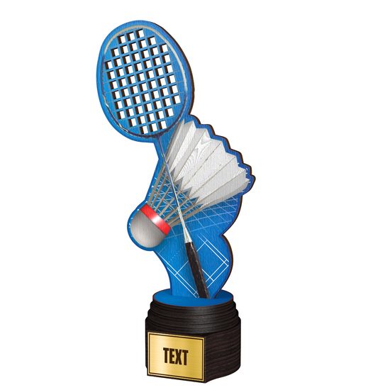 Dřevěná trofej ACTCW006 | Badminton