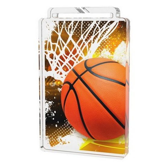 Akrylátová medaile MDA40M02 | Basketball