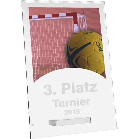 Sklenená trofej CR4244M11 | Házená