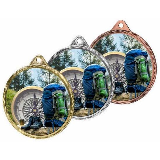 Kovová medaile MDL001M111 | Turistika