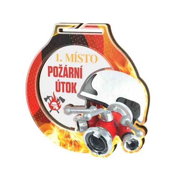 Medaile MDAW001M06 | Hasiči