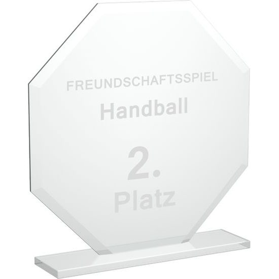 Skleněná trofej CR20156