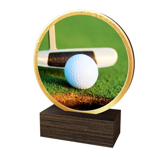 Dřevěná plaketa TFRW828 | Golf
