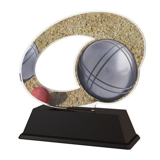 Akrylátová trofej ACLC2102M16 | Petanque
