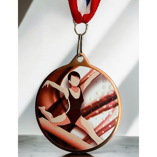 Kovová medaile MDLRMAXM45 | Gymnastika