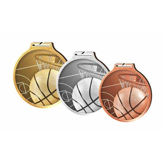 Medaille MDAWR002M03 | Basketball