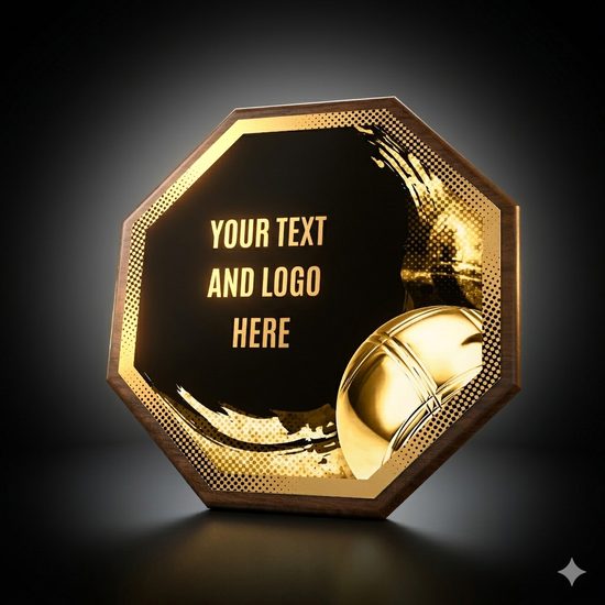 Holztafel HEXM21 | Petanque