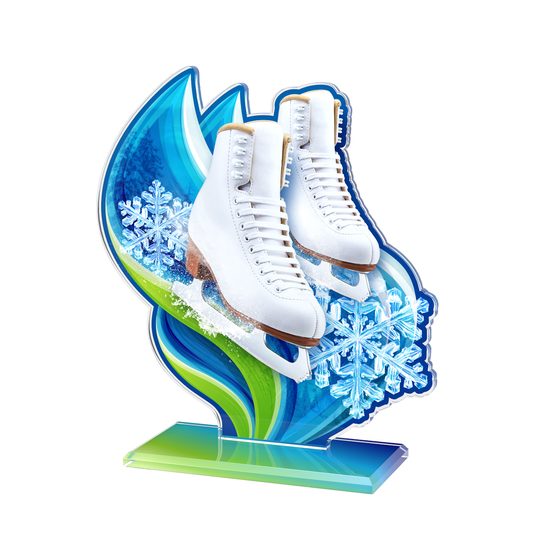 Akrylátová trofej AWF M75 | Krasobruslení
