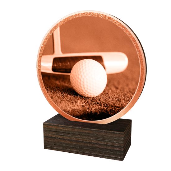 Dřevěná plaketa TFRW831 | Golf