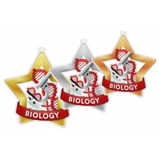 Akrylátová medaile MDASTARM65 | Studie