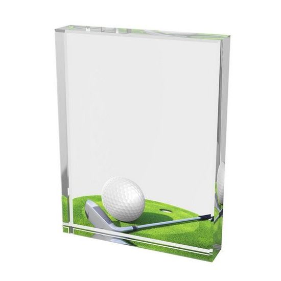 Sklenená trofej CR4008M35 | Golf