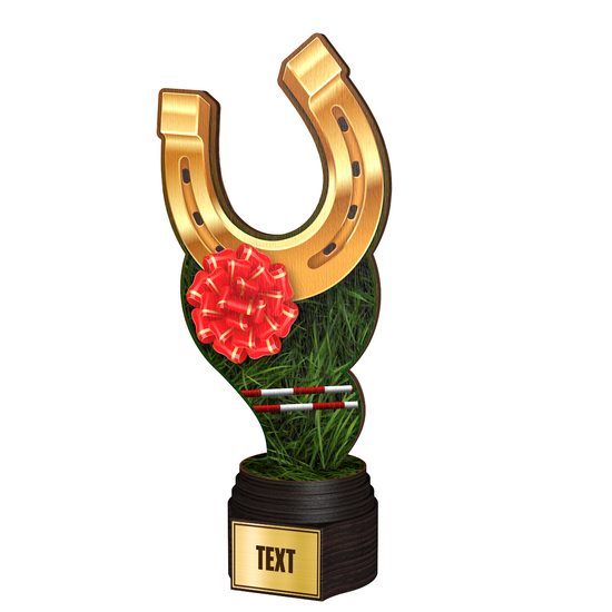 Dřevěná trofej ACTCW025 | Jezdectví