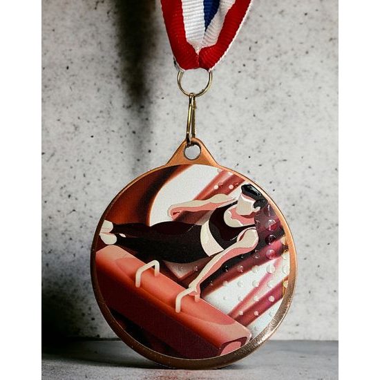 Kovová medaile MDLRMAXM44 | Gymnastika