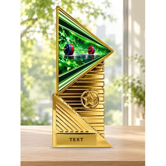 Designová trofej TRI2027M45 | Vzpírání