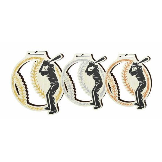 Medaille MDAW004M07 | Baseball