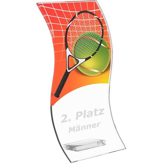 Glastrophäe CR4142M07 | Tennis