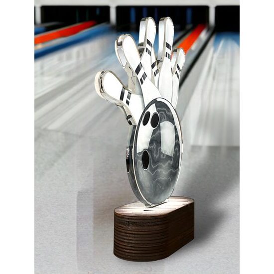 Akrylátová trofej TLR2023310 | Bowling