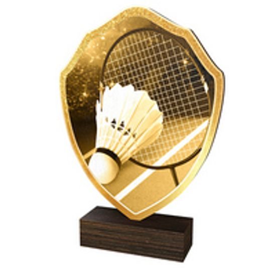 Holztafel TFRW034 | Badminton