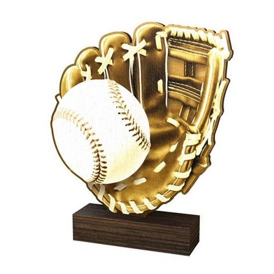 Dřevěná plaketa WF027 | Baseball