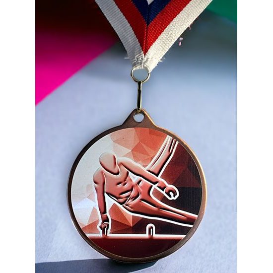 Kovová medaile MDLRMAXM61 | Gymnastika
