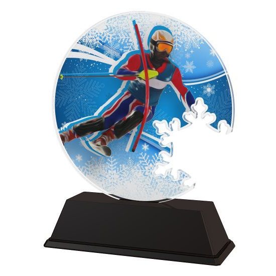 Akrylátová trofej CBCUS002M12 | Sjezdové lyžování