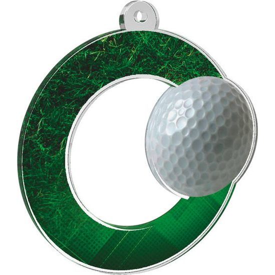 Akrylátová medaile MDA0010M39 | Golf