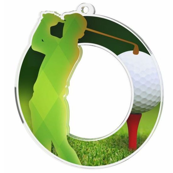 Acrylmedaille MDA0020M61 | Golf