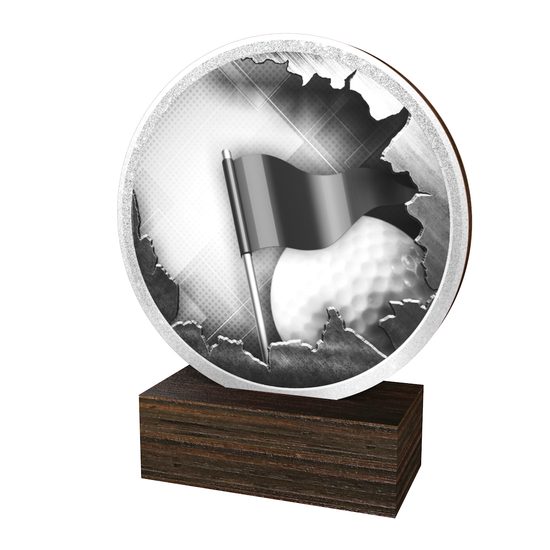 Dřevěná plaketa TFRW846 | Golf