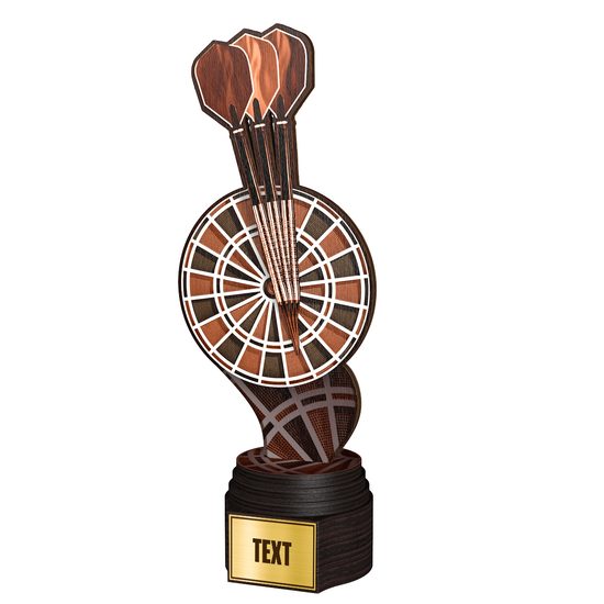 Holztrophäe ACTCWR081 | Darts