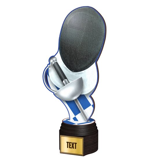 Dřevěná trofej ACTCW040 | Šerm