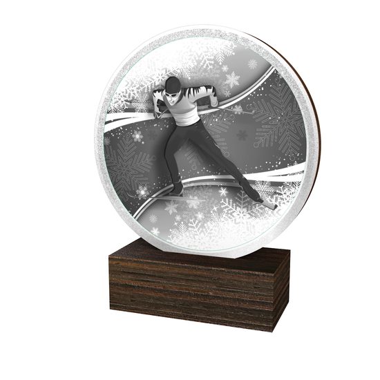 Dřevěná plaketa TFRW791 | Běžky