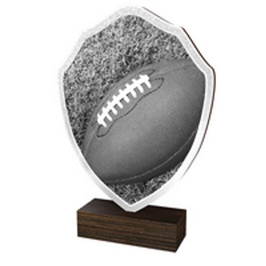 Dřevěná plaketa TFRW247 | Americký fotbal