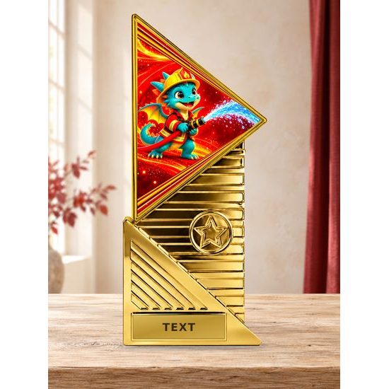 Designová trofej TRI2027M08 | Hasiči