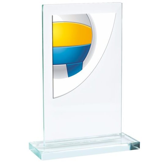 Sklenená trofej CR3061M27 | Volejbal