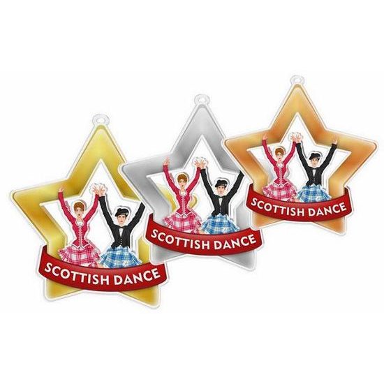 Acrylmedaille MDASTARM42 | Tanz