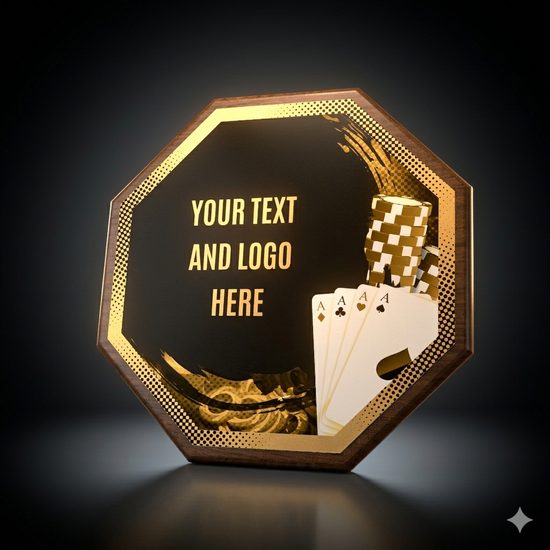 Holztafel HEXM08 | Kartenspiele