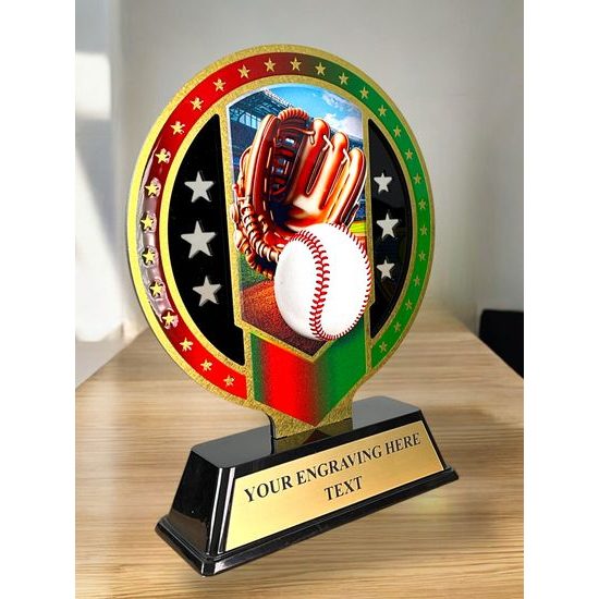 Kovová trofej SAM03M17 | Baseball