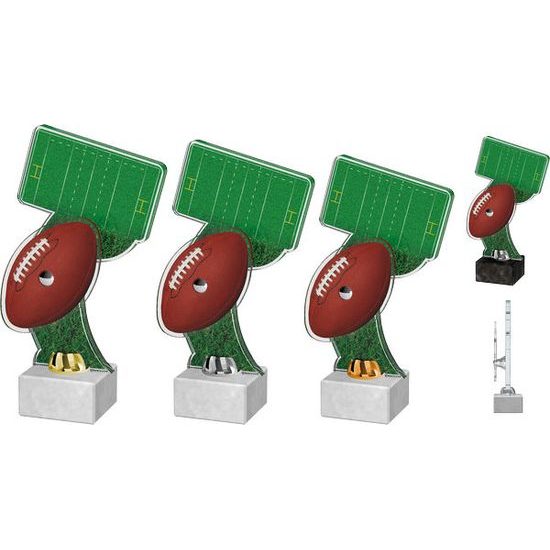 Akrylátová trofej ACTD0047M2 | Americký fotbal