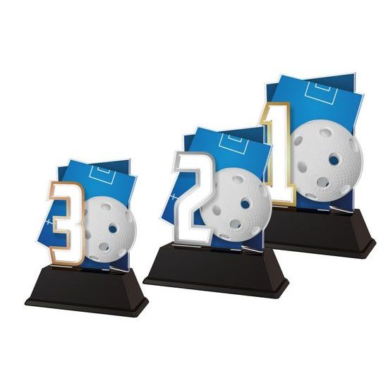 Akrylátová trofej NCUF001M8 | Florbal