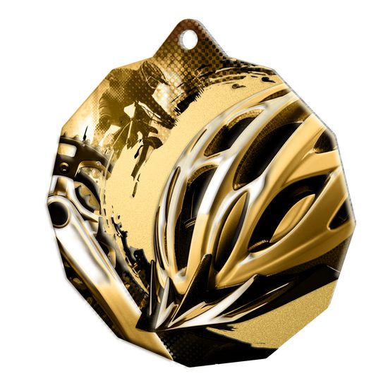 Metallmedaille MDMR03M07 | Radfahren
