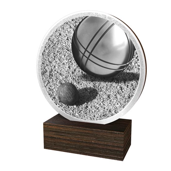 Dřevěná plaketa TFRW890 | Petanque