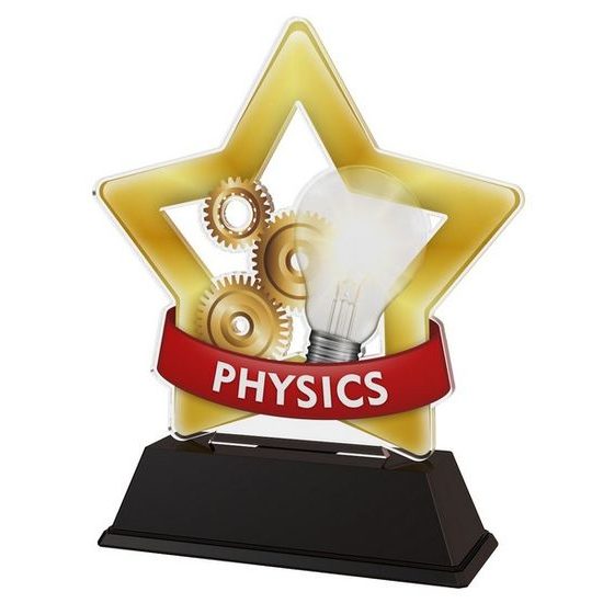 Akrylátová trofej STAR001M68 | Studie