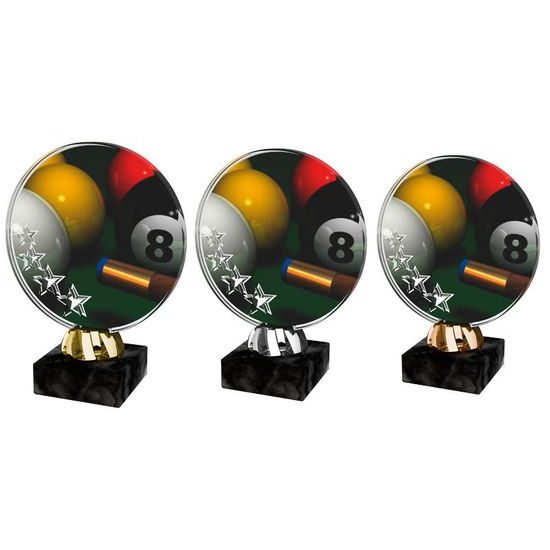 Akrylátová trofej ACL2103M28 | Billiard