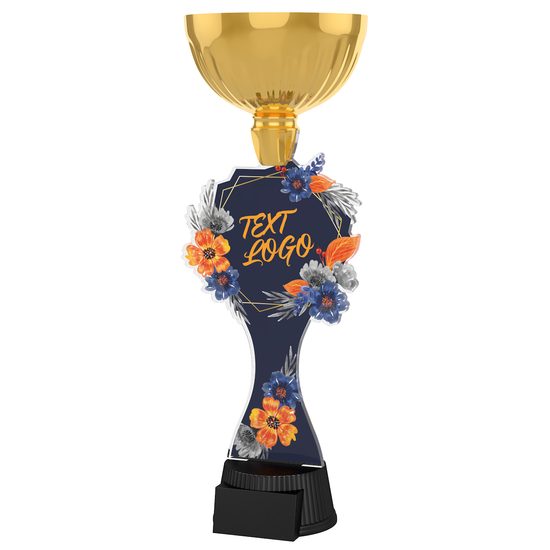 Akrylátová trofej ACUPCGM122 | Květinová edice