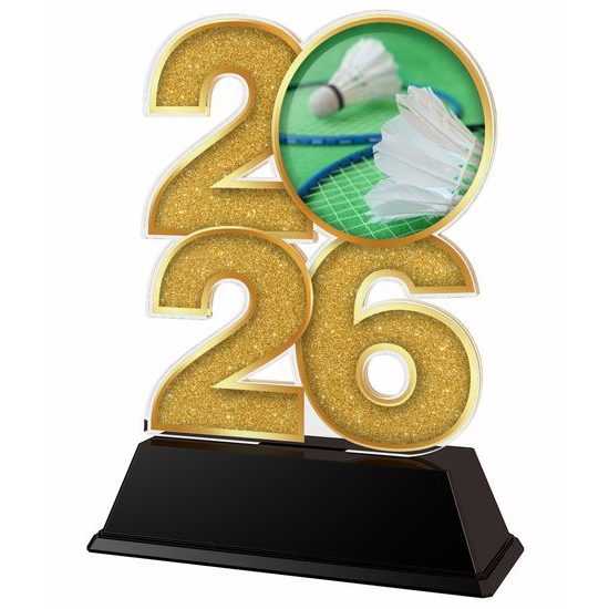 Akrylátová trofej C2026M18 | Badminton
