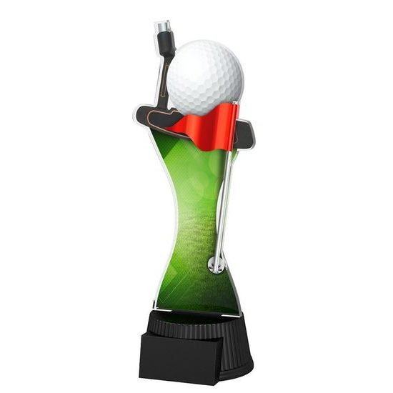 Akrylátová trofej GACUTCMG08 | Golf