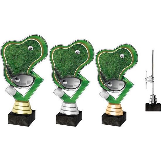 Akrylátová trofej ACTR0008 | Golf