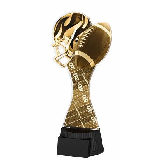 Akrylátová trofej ACUTCNM15 | Americký futbal