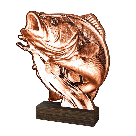 Dřevěná plaketa WF326 | Rybaření